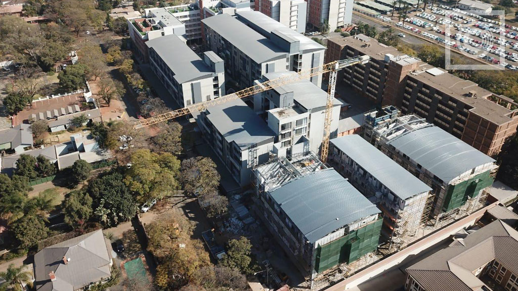 Clotan Steel, Brooklyn Flats Project, Pretoria